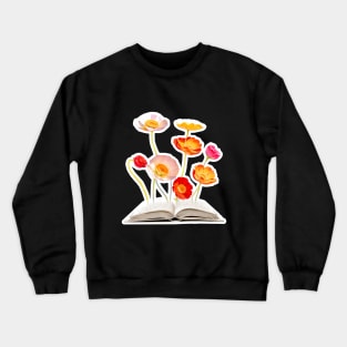 Flower Book Crewneck Sweatshirt